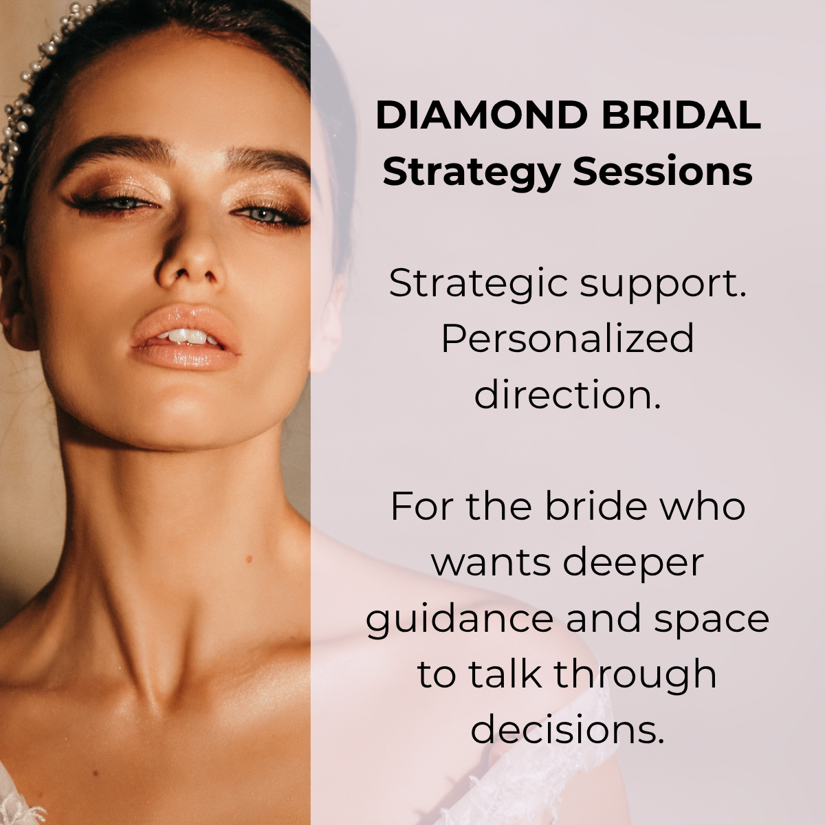 Diamond Bridal Strategy Session: 60 minutes