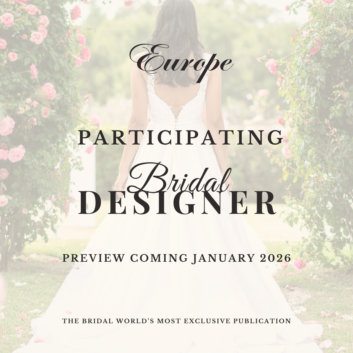 DESIGNER COMING SOON - EUROPE