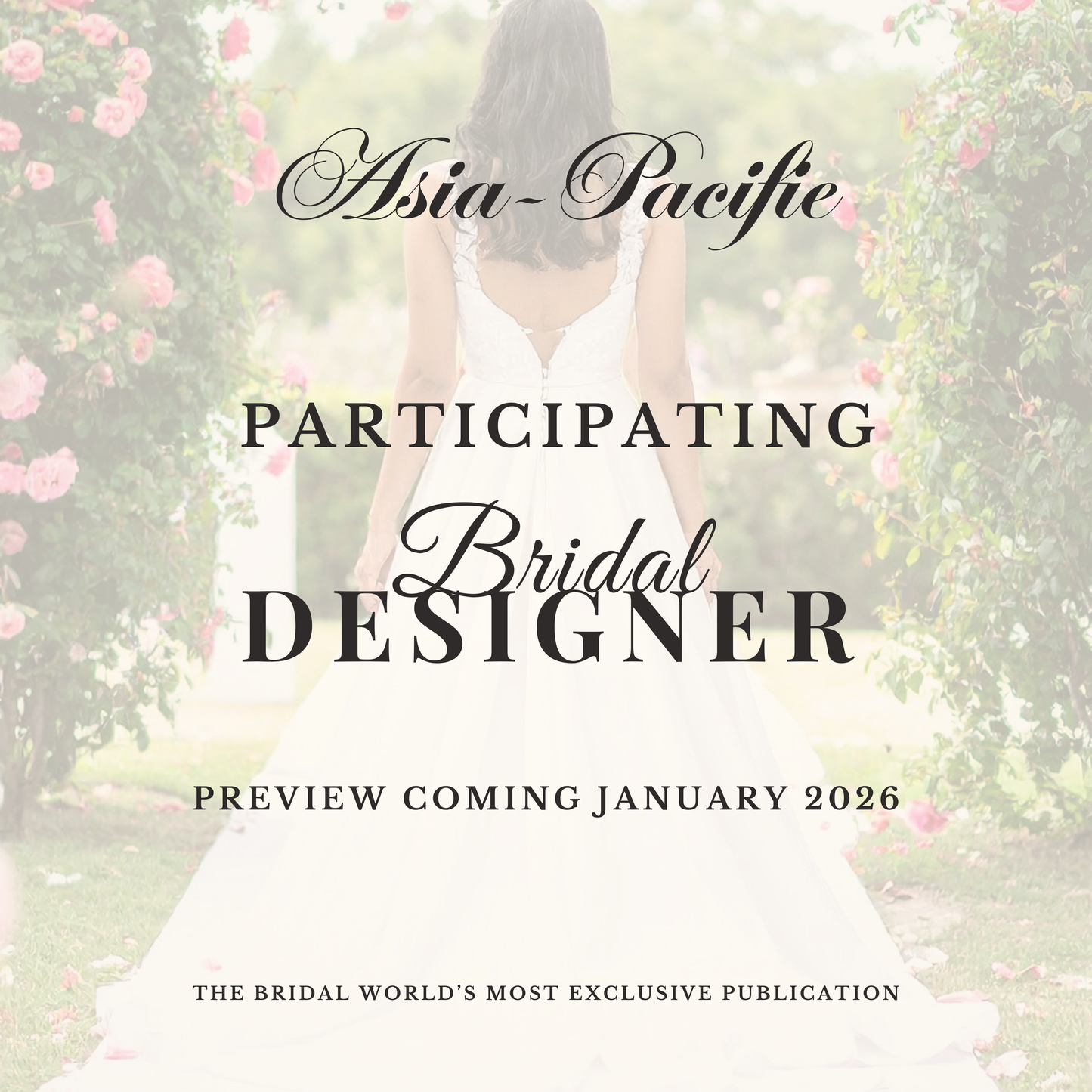 DESIGNER COMING SOON - ASIA PACIFIC..