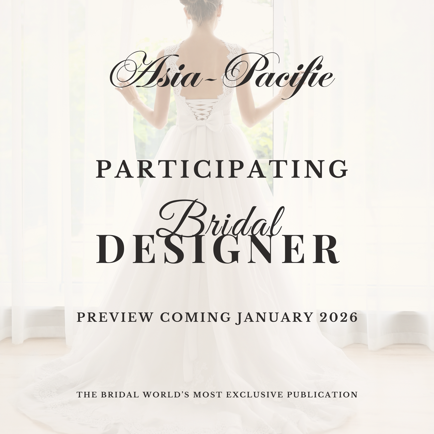 DESIGNER COMING SOON - ASIA PACIFIC.