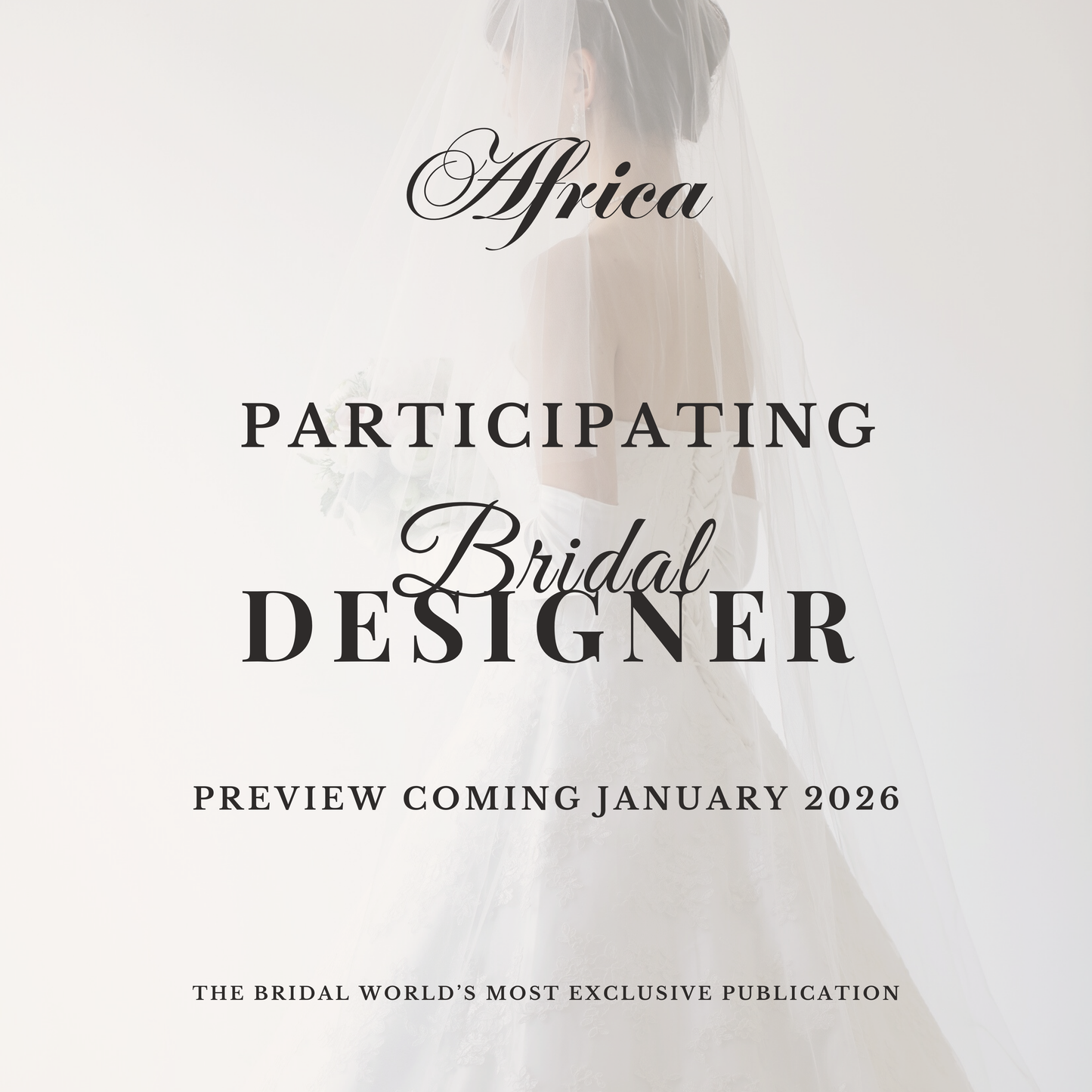 DESIGNER COMING SOON - AFRICA..