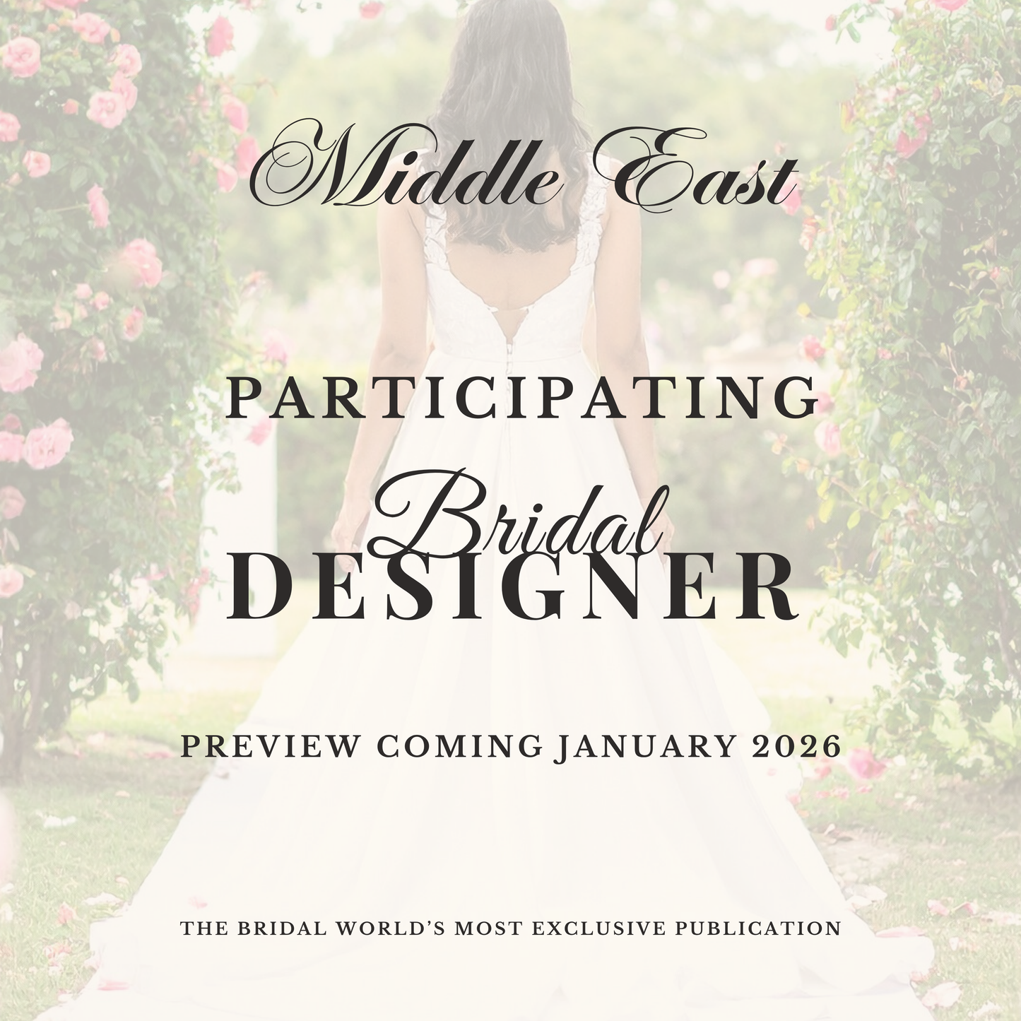 DESIGNER COMING SOON - MIDDLE EAST