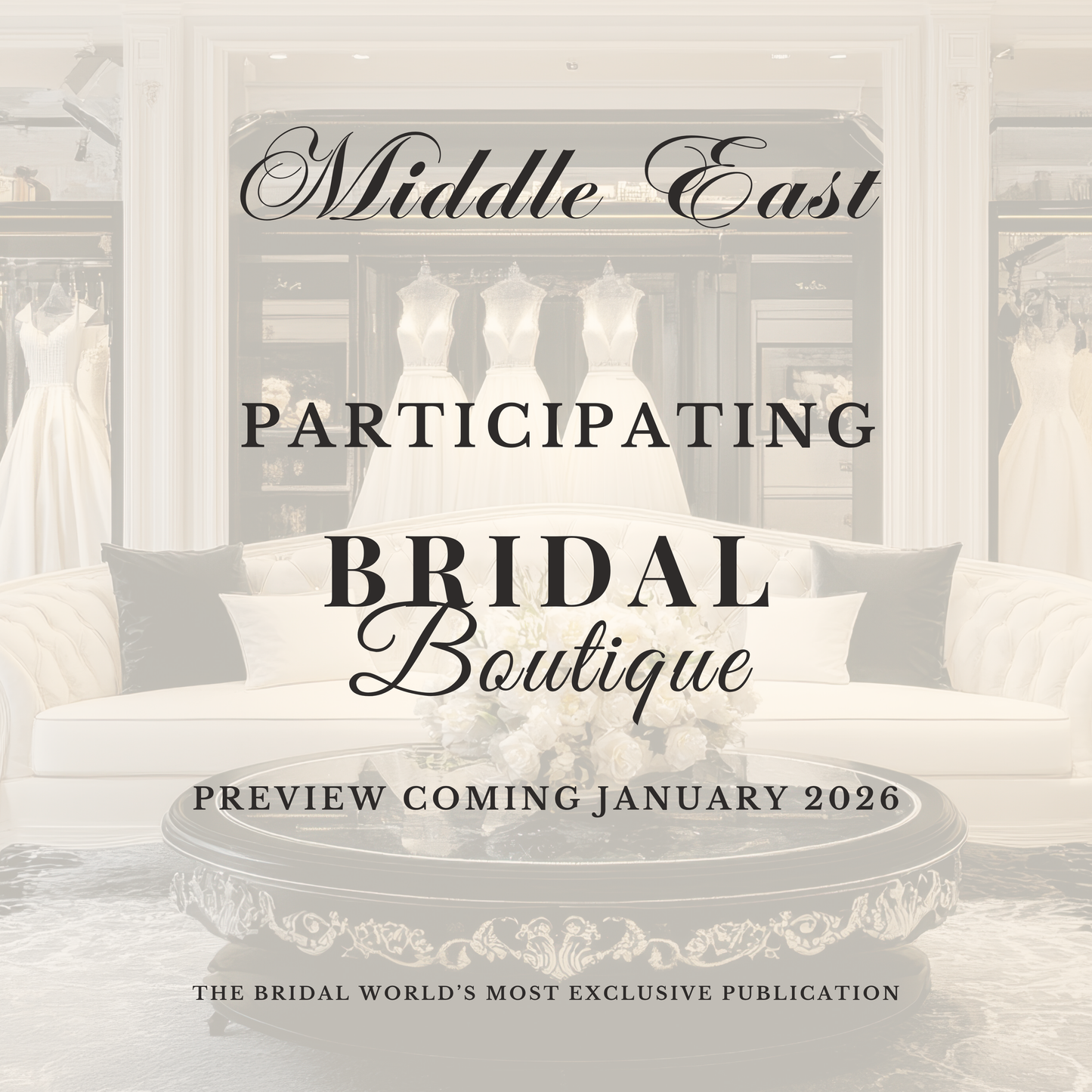 Middle East: Bridal Boutique.