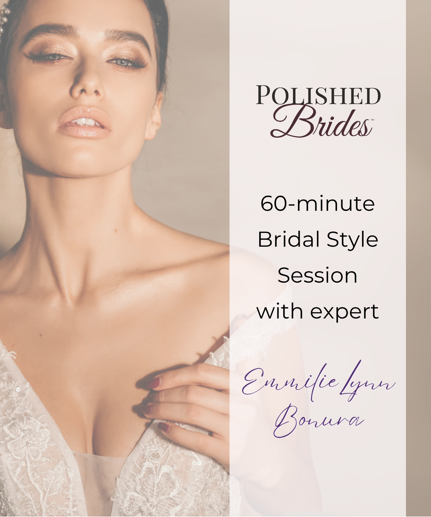 60-min Bridal Fashion Style Session