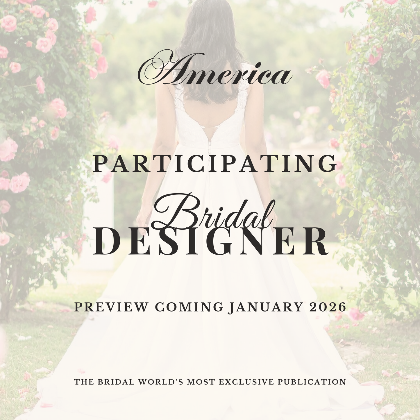 DESIGNER COMING SOON -- AMERICA