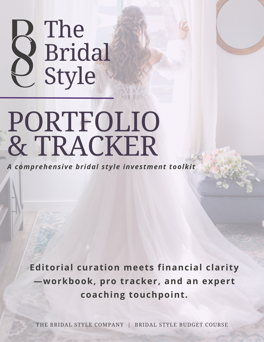 Bridal Style Portfolio and Tracker (Launching Mid-September 2025)